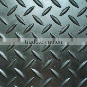willow pattern rubber mat