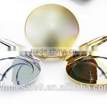 Plating Gold Silver Folding Portable Pocket Mirror photo-3