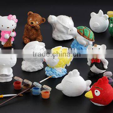 Non-toxic Gypsum Graffiti Toy With Paint Set for Children photo-4