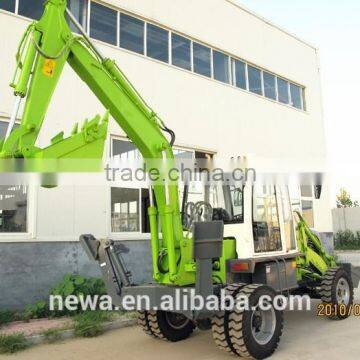 2016 CE Mini Wheel Backhoe Loader photo-3