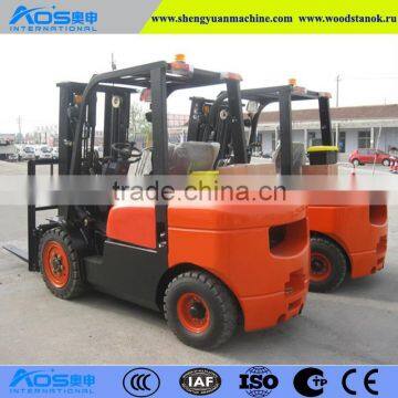 New degined 8tons forklift with big frame with stand fork 1070mm