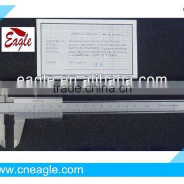 Parallax-free Plane Vernier Calipers Mono-block Verniers