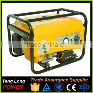 AC Single Phase 2kw Gasoline Power Portable Generator