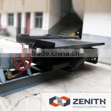 High quality gravity mineral separating shaking table with low price