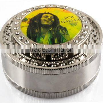 Grinder 2.5 Inch Ball zinc alloy grinder smoking accessories