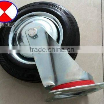 8 Inch Garbage Bins Rubber Caster, photo-2