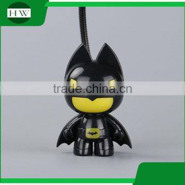 Plastic Decorative Batman Eye Protection Usb Rechargeable Led Study Reading Desk Table Night Light Lamp photo-3