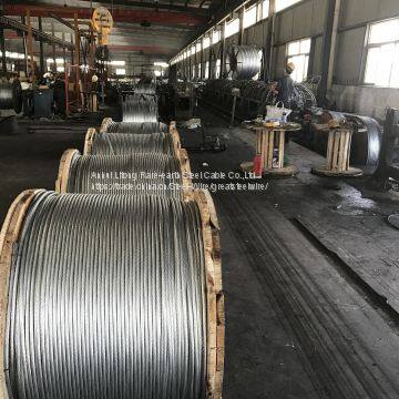 Hot Dipped Galvanized Steel Wire For Aluminium Conductor Steel Reinforced Cable photo-3