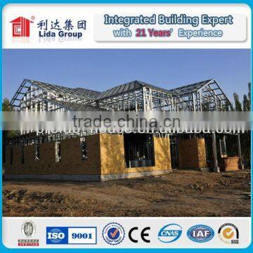 Anti-seismic Light Steel Structure Prefabricated House/Quick Installation Prefab Villa photo-3
