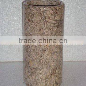 UNIQUE FOSSIL MARBLE FLOWER VASES photo-3
