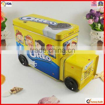 Hot Sale Custom Design Car Shape Tin Can for Chocolate photo-2