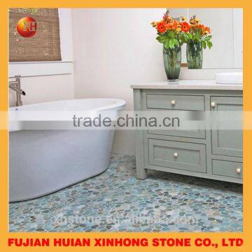 Factoy Price White Stone Pebble Tile photo-6