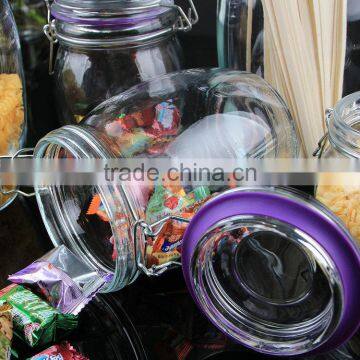 Excellent Quality Low Price 490ml,600ml Cheap Price Glass Containers With Lids