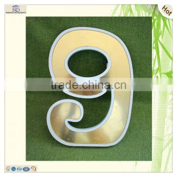 Customized Design Carving Festival Decorating Mdf Wood Letters Numbers