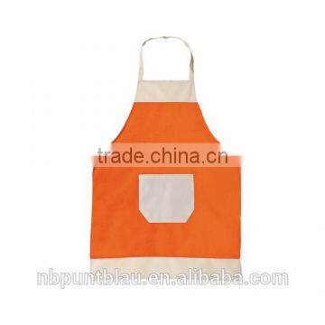 Cotton Kitchen Apron With Front Pocket photo-2