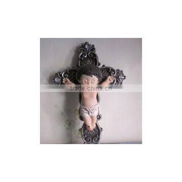 The baby Christ cross christening souvenirs baby jesus figurine