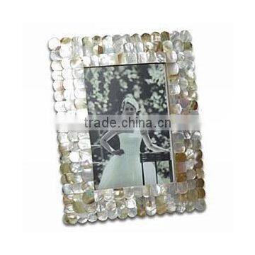 High quality best selling 6" x 4" Mother of Pearl Shingles Photo Frame