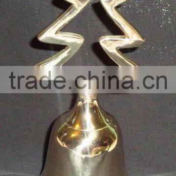 Christmas Decoration Hand Bell,Metal Hand Bell,Solid Brass Hand Bell,Metal Hand Bell With Wooden Handle,Hand Bell photo-1