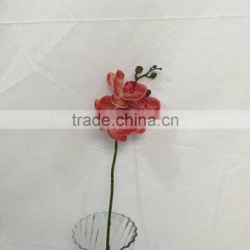 3 Flower Heads Orchid Flowers for Room Decor photo-3