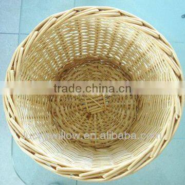 wicker trash & wicker waste bin & garbage can