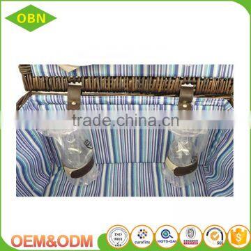 Cheap Wicker Wholesale Picnic Basket for 2 Person photo-3