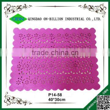 New Design Colored Christmas Felt 100 Placemat photo-4