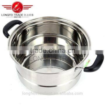 Two Layer New Design New Products Bright Colored Cookware Set photo-4