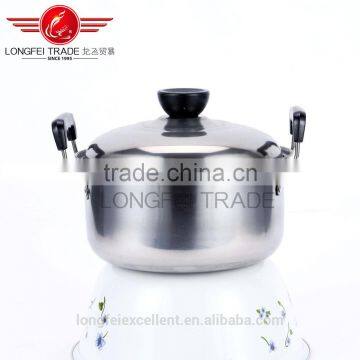 Insulation Handle Cheap Good Quality Houseware Useful Stainless Steel Cooking Pot Set/camping Pot Set photo-3