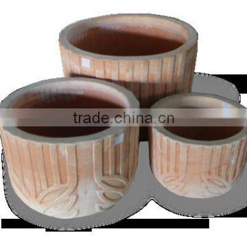 Mekong Delta Terracotta Pot Outdoor - Pottery Planters