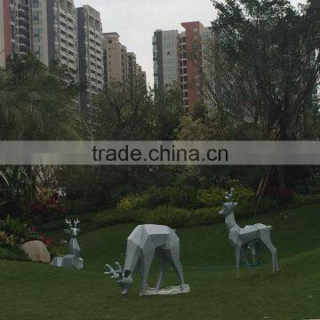 FRP Reindeer Landscape Sculpture photo-2