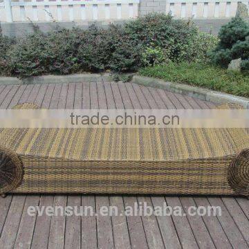 Rattan Lounger Patio Sun Bed photo-4