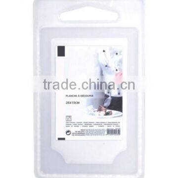 Useful Rectangle Plastic Cutting Board With Handle photo-5