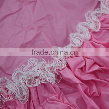 PVC Lace Waterproof Disposable Shower Caps for Women photo-2