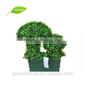 BOX1014 GNW Boxwood artificial topiary tree outdoor and indoor Landscape decoration