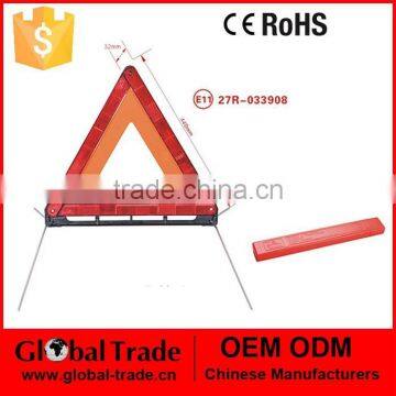 Emergency Warning Sign Triangle folding Reflective Hazard Breakdown Kit .A0975