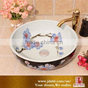 Jingdezhen hot selling Chinese classic style ceramic Foot Wash Basin