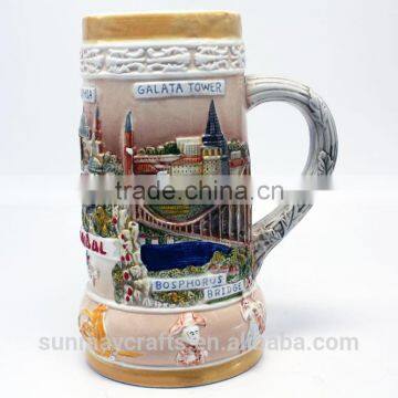 Wholesale Custom High Quality Turkey Istanbul Souvenir Ceramic Cup for Sale photo-4