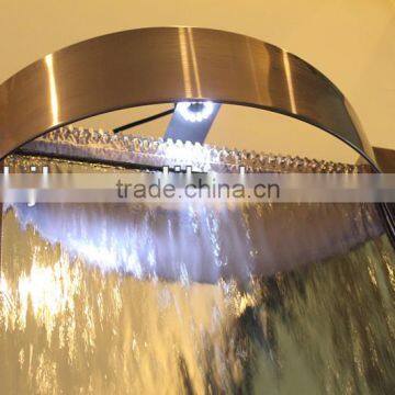 Indoor Home Wall Mounted Water Stainless Steel Fountain