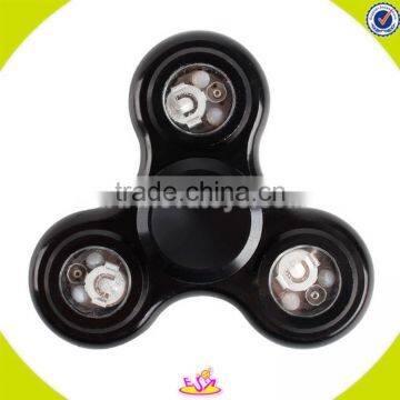 New ideas LED light fidget spinner tri-spinner hand spinner with factory price W01A270-S