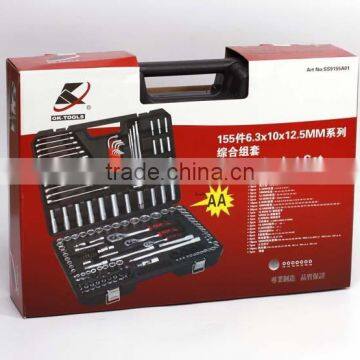 New 2014 Professional Tools Set/155pcs Socket Tool Sets Tool Box Tractor Manufacturer China Wholesale Supplier photo-2