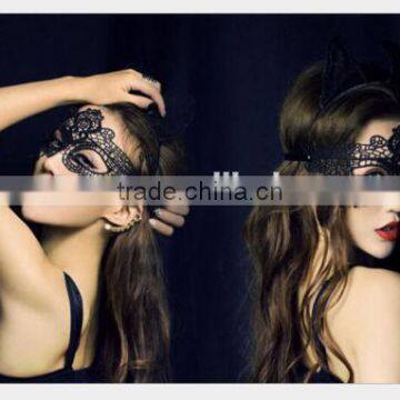 Sexy Black Lace Eyes Mask for Masquerade Party photo-2