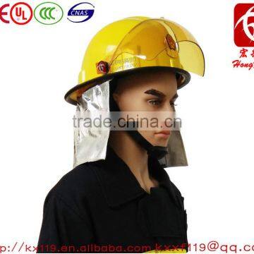 2016 New Design RED RMK-LB Korean Fire Proof Fire Resistant Fire Fighting Helmet for Firefighter photo-4