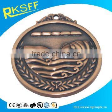 manufacturers china medal ,plating red copper medal