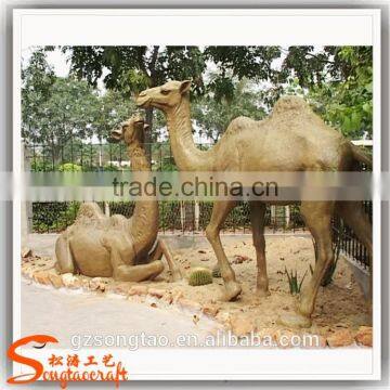 Latest Design Artificial Aniaml Statue Large Garden Fiberglass Artificial Saute photo-5