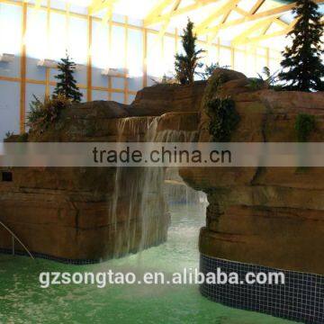 Fiberglass Rock Waterfall Indoor and Outdoor photo-2