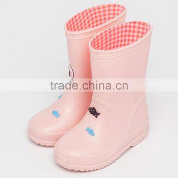2017 New Cheap Rain Boot Kids Children Boys Girls Matt Finish photo-6