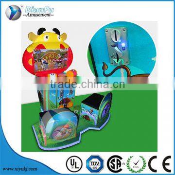 Coin Operated Kids Play 2 Players Indoor and Out Door Capsules Cowboy Game Machine for Sale photo-2