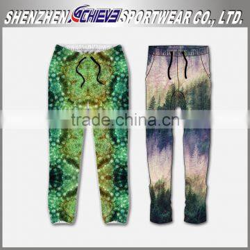 Wholesale Casual Full Sublimation Patterned Sweatpants