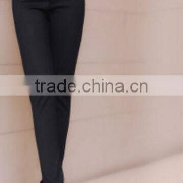 Oem service style fashion designing tapered trousers wrap women low crotch pants