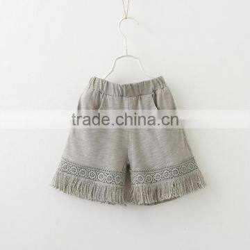 2017 Wholesale Kids Girl Fringed Clothing Short Sets for Summer photo-5